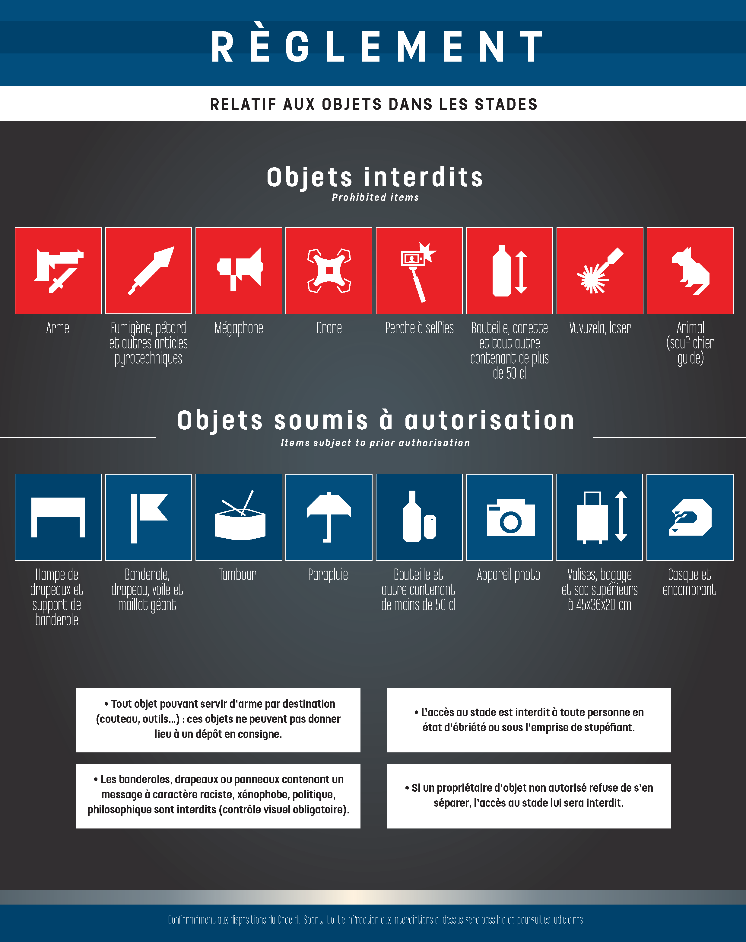 Objets interdits